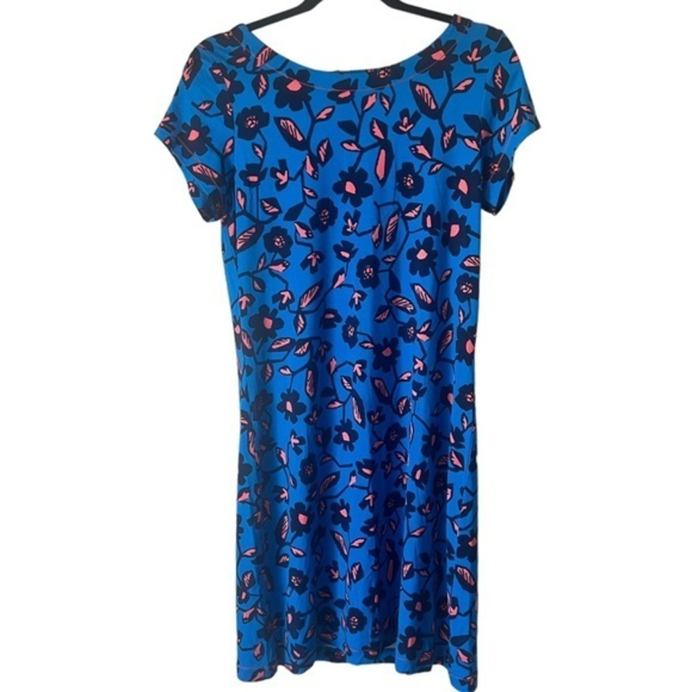 Hatley Vibrant Blue Floral Dress M